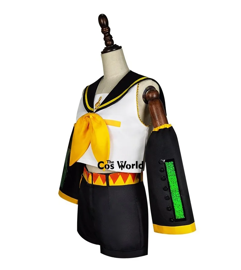 Miku Project DIVA Rin Len trajes de cantante Virtual disfraces de Cosplay de Anime