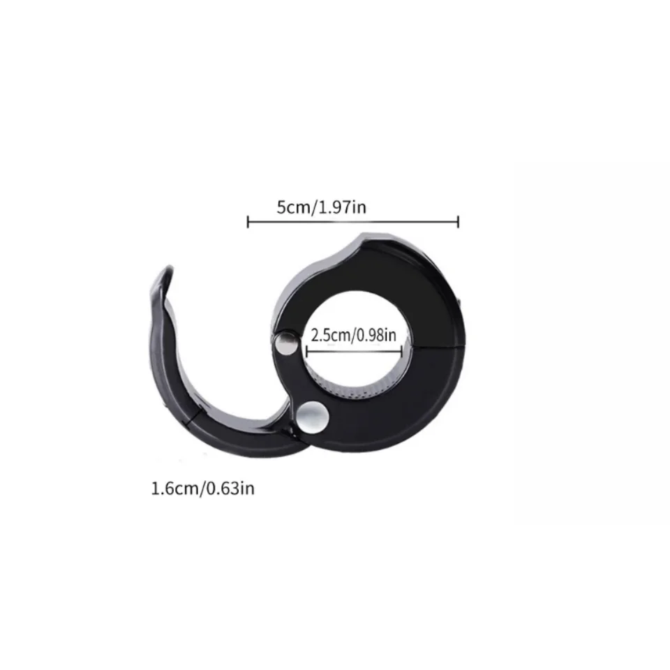 Universal No Drill Bicycle Handlebar Hook Multifunctional Helmet Bag Hanger Cycling Accessory Fit MTB E Bike Road Bike Scooter view 5