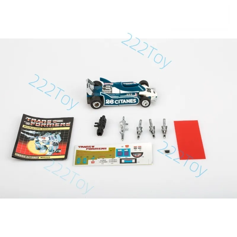 Auf Lager Transformers Toys Classic G1 Reissue KO Edition Mirage Anime Modell Actionfiguren Roboter Spielzeug Sammlerstücke Hobbys Geschenke