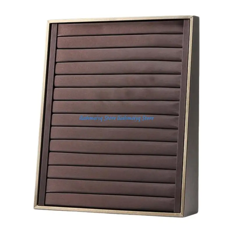 573B PU Leather Jewelry Stand Holder Display For Rings Earrings Necklaces