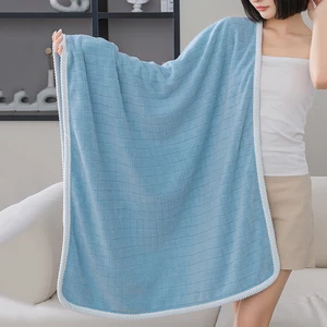 Square spiral bath towel, fast drying, absorption of water, dry hair, solid, soft color, household and diary, designer 8 Main Bath Towel Sales - №5