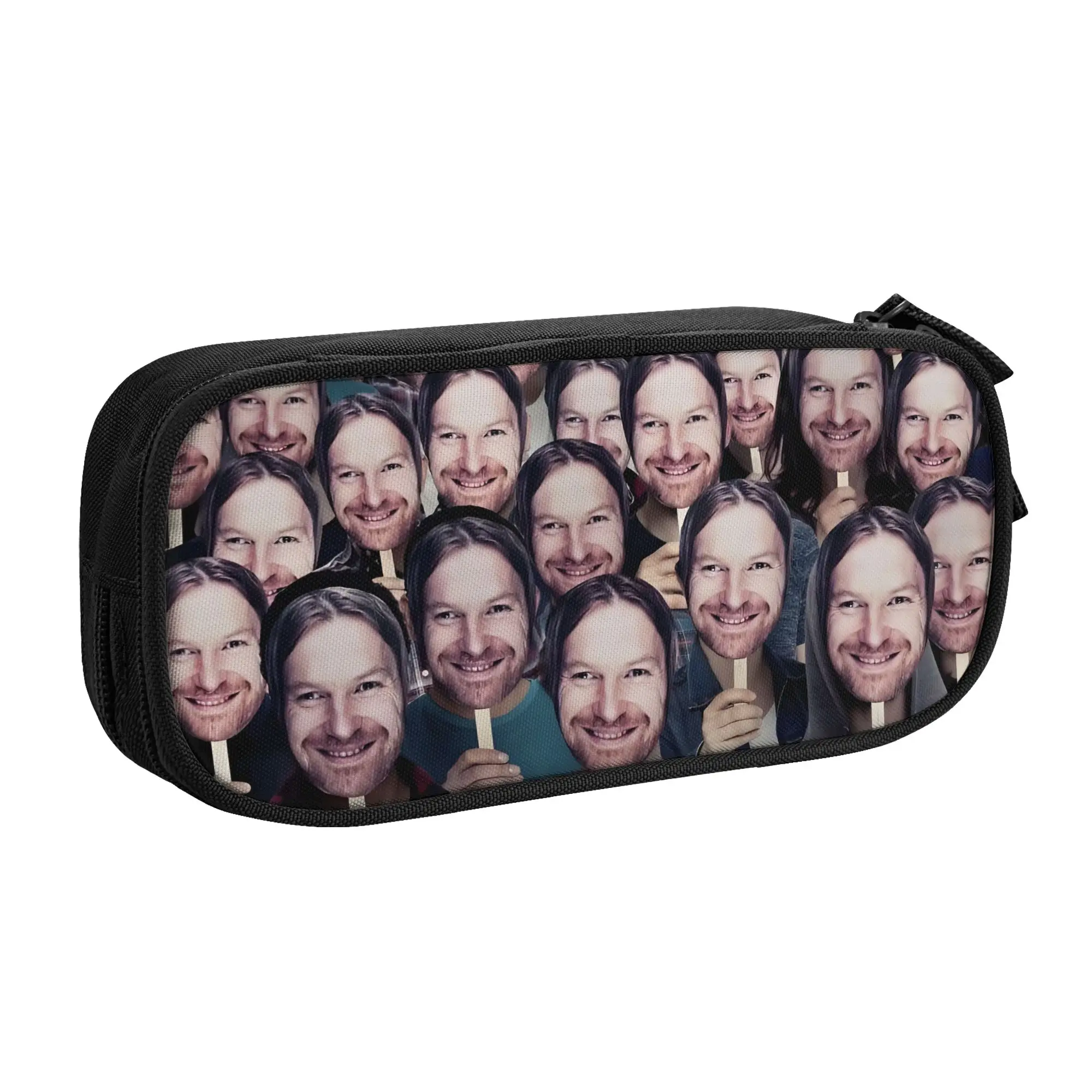 British Musician Composer Aphex Twin  Kawaii Pencil Cases Girl Boy Large Capacity Electronic Music  Pencil Box School Supplies