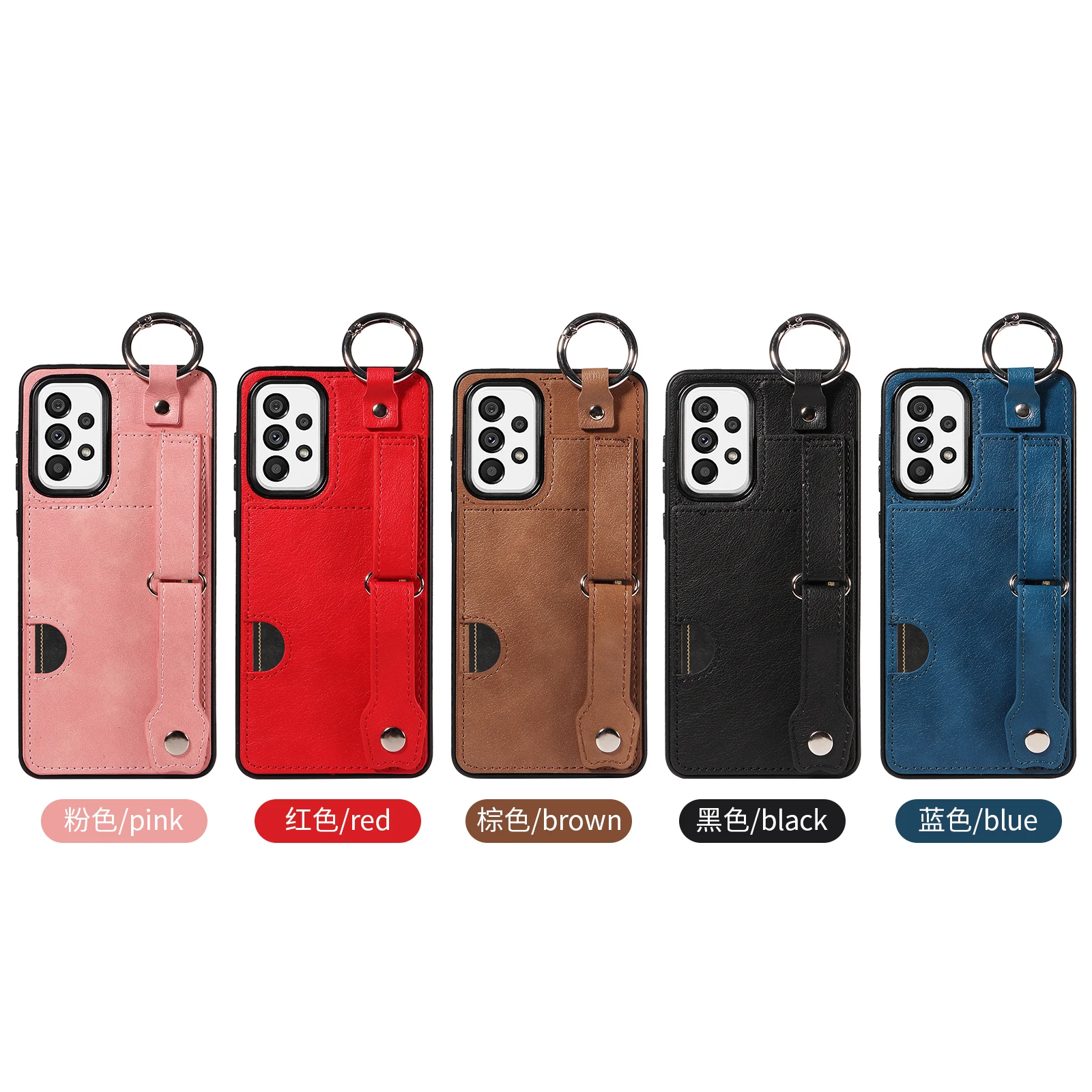 حافظة جلدية PU عالية الجودة لهاتف سامسونج A32/33/34/35 A52/53/54/55 A72/73 غطاء هاتف محمول فاخر للأعمال لمنع السقوط