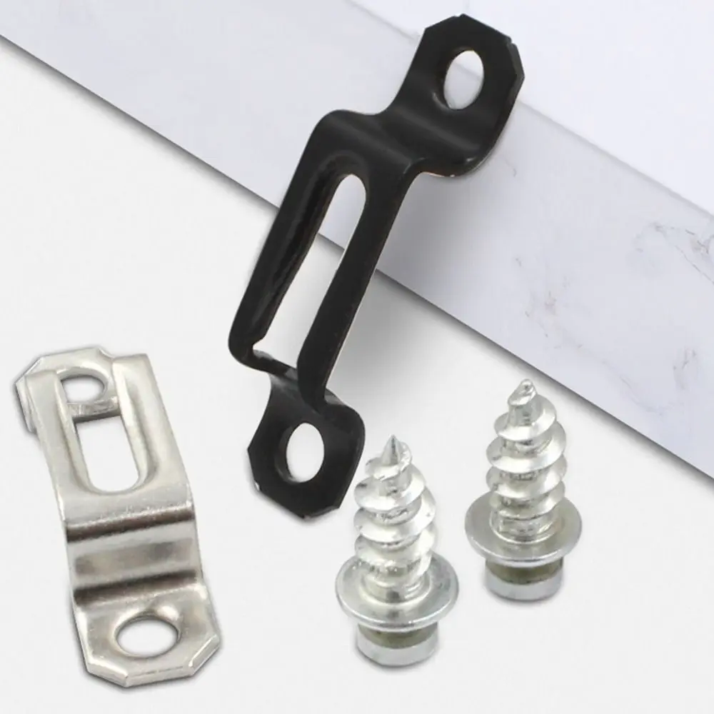 Laminate Hidden Sliding Buckle Cupboard hinge Cabinet Connector Screw Fastener Wardrobe Assembly Fixed Screw Furniture Fastener