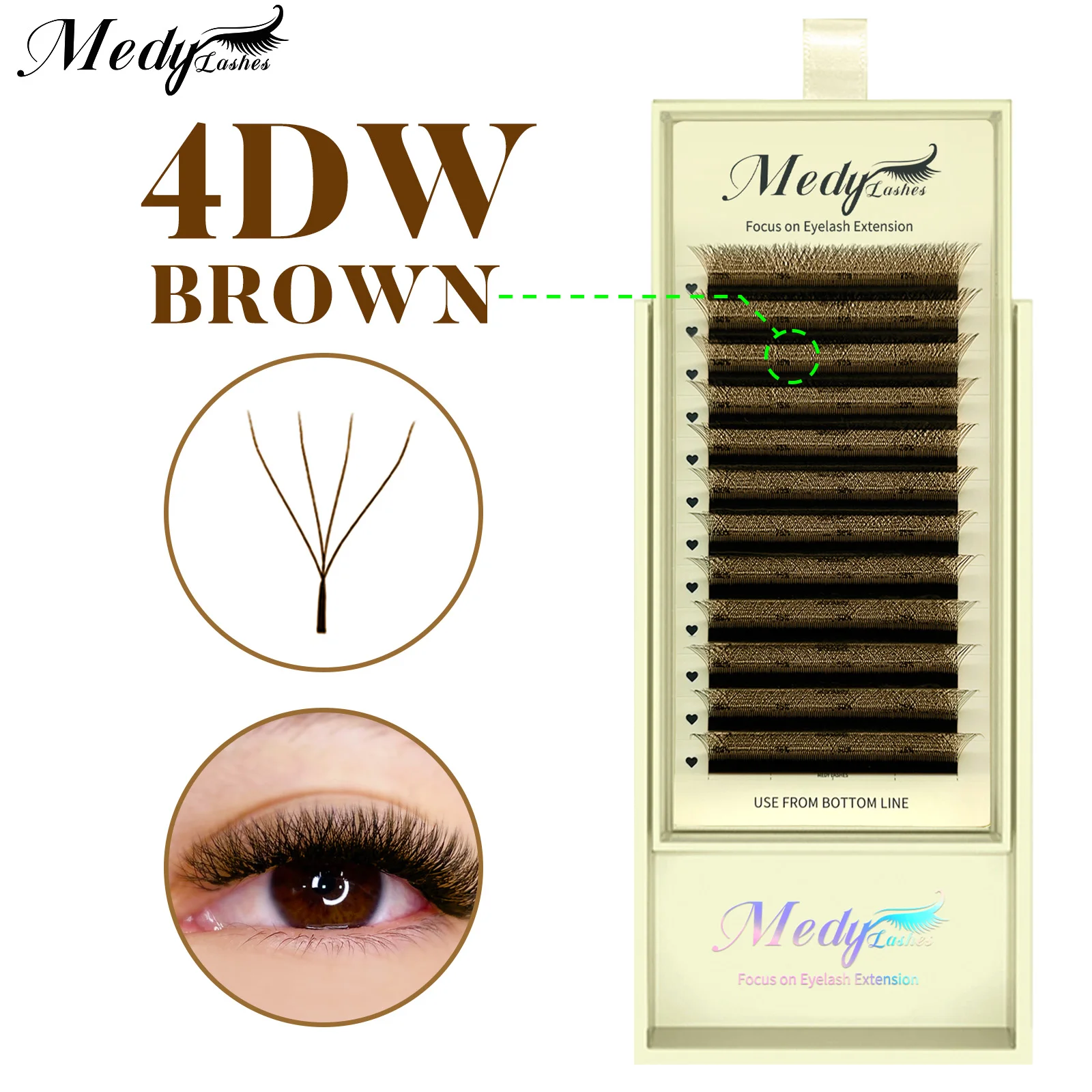 Medylashes 4D W Sha…
