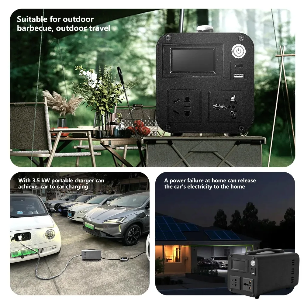 for CCS1/CCS2/GBT Nacs 3.5kw V2L 16A Ev Car Discharger V2L Discharger Device For All Ev Model EU America GBT Version 3