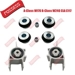 6 Pieces Front Lower Suspension Control Arm Bushing Kits For Mercedes Benz A B CLA-Class W176 W246 W242 C117 2012-/,2463330114