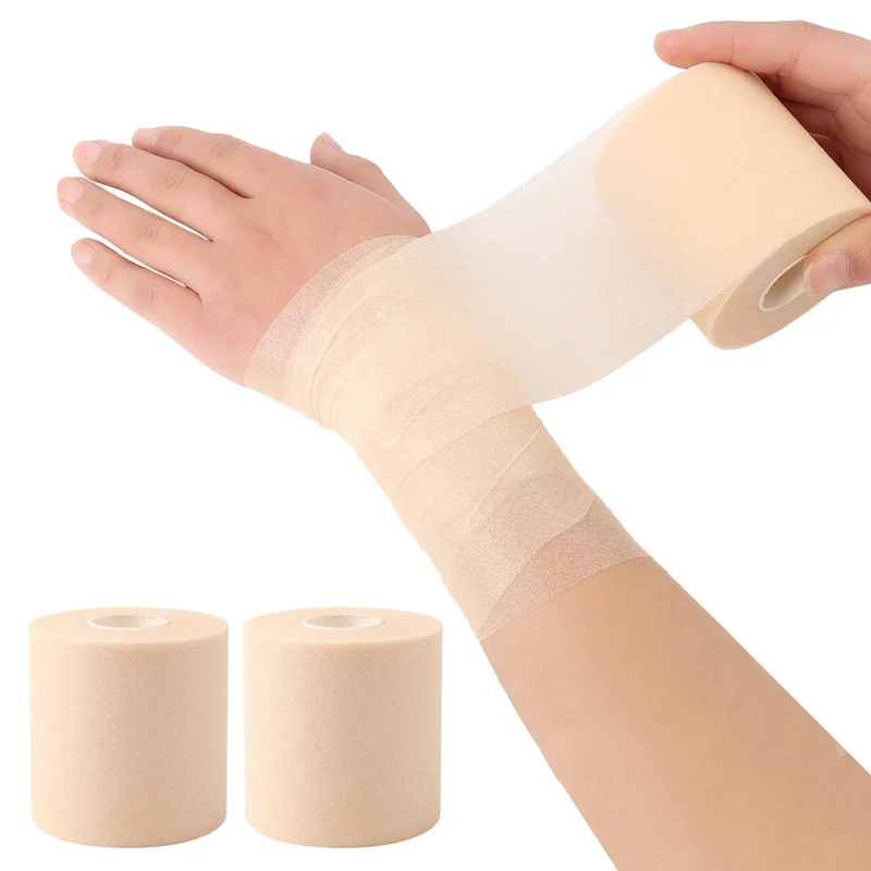 Foam Cotton 7cm X 27m Sports Support Strap Pre-Wrap Base Bandage Physio Therapy Wrap Soft Underwrap Medical Foam Strapping Tape