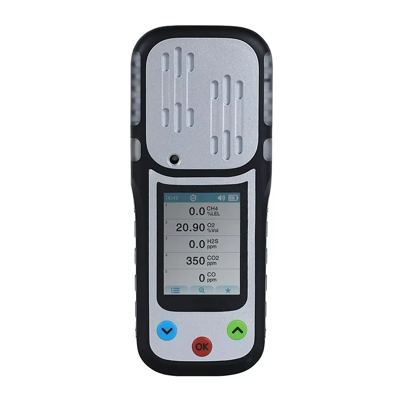 Multifunctional four-in-one portable gas detector, high-precision detection