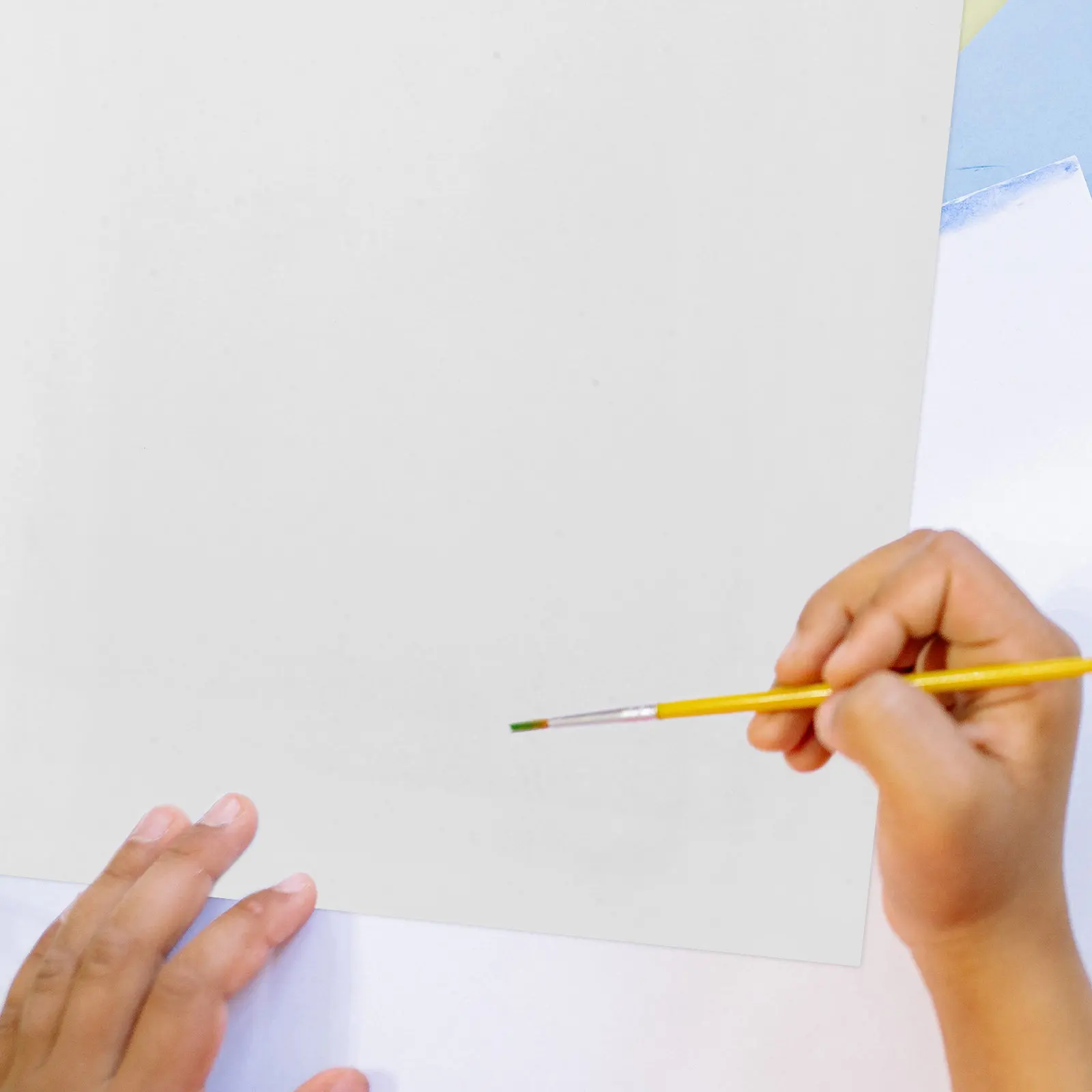 

50 Sheets Kids Drawing Card Thick Sturdy Sheets for Painting Coloring Crafts Children Art Supply Drawing Sheet