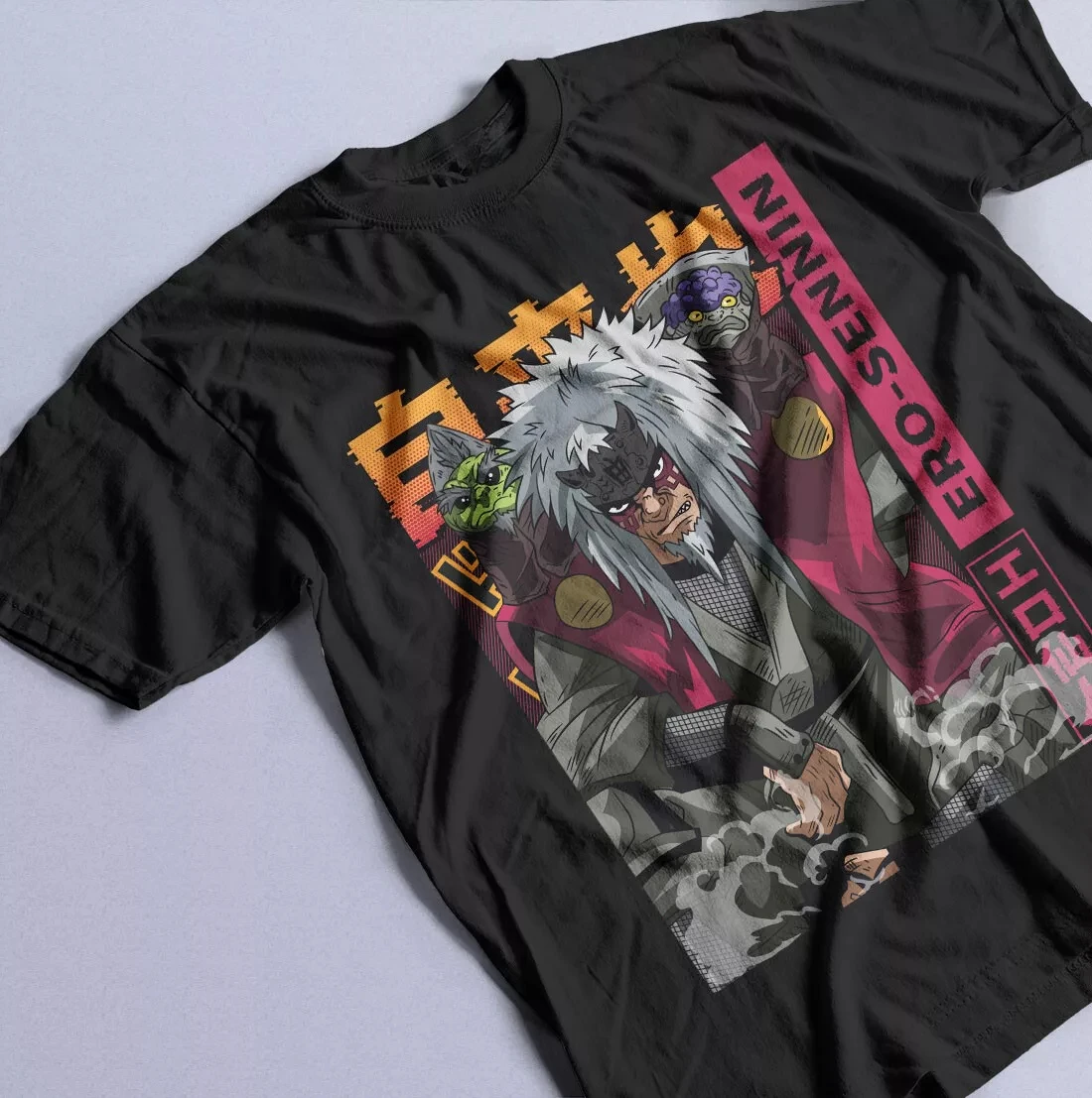 

Naruto Rasengan Itachi Uchiha Horror Graphic T Shirt Anime Oversized Men Women Short Sleeve Casual Tee Cotton Streetwear Jiraiya
