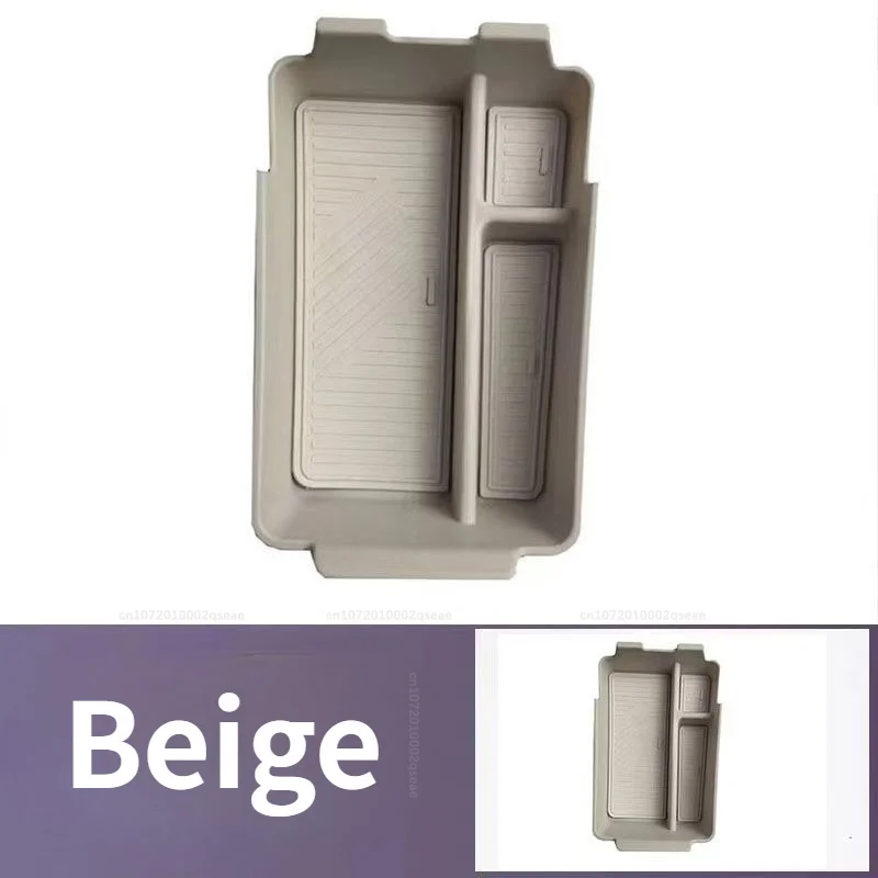 Für MG 4 MG4 EV Urban 2026 2027 Armlehnen-Aufbewahrungsbox Mittelkonsolen-Organizer Ablage ABS Rutschfestes Innenzubehör – Detail 3