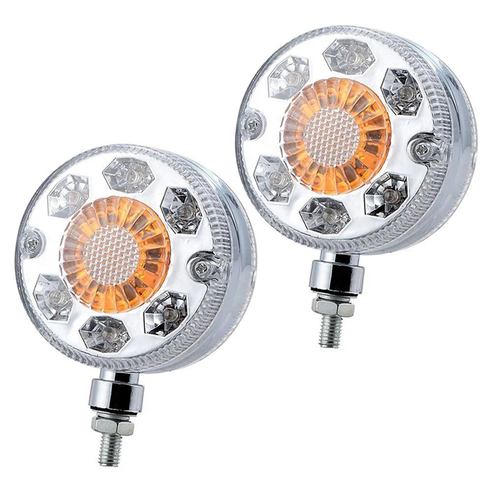 1Pcs Shell Turn Signal Lamps Car Brake ABS PC lens Super Bright Roof Lights 24 LED White+Amber+Red  Indicator Lights