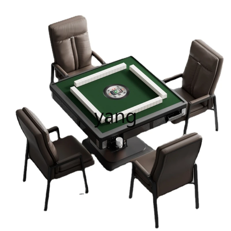 

CX Mute Electric Folding Household Automatic Four-Mouth Machine Mahjong Table Dining Table Dual-Use Roller Coaster