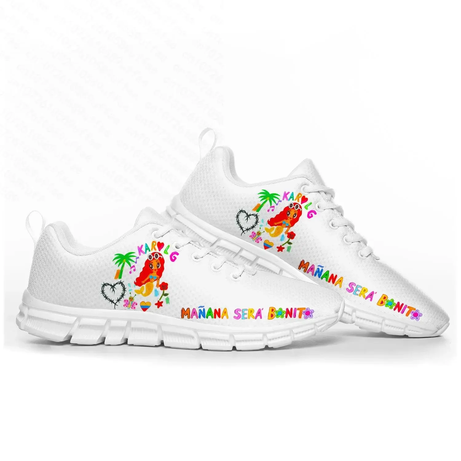 Mañana Será Bonito Karol G Pop Sports Shoes Mens Womens Teenager Kids Children Sneakers Casual Custom High Quality Couple Shoes