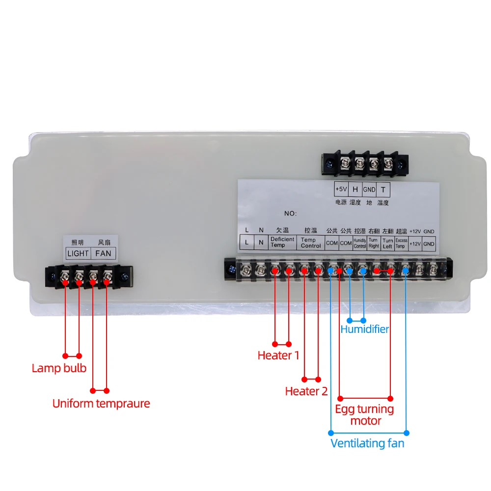 XM-18D Incubator Controller Thermostat Full Automatic and Agg Incubator Hatcher Control System Sensor Chicken Hatching  AC 220V