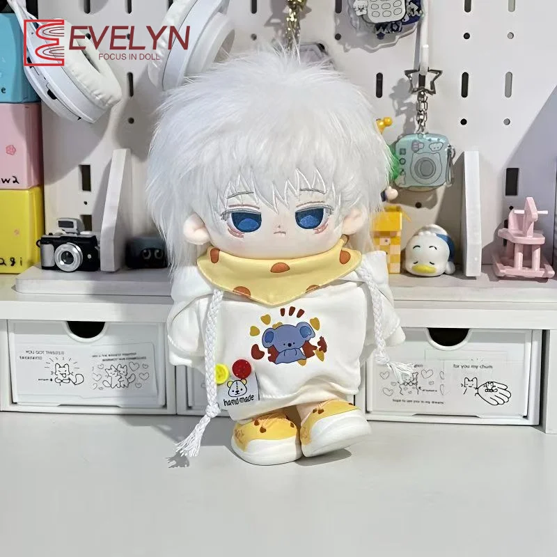 

Милые толстовки Evelyn Love and Deepspace для хлопковых кукол 20 см, повседневная одежда, толстовка, модная одежда для кукол, детские игрушки, подарки