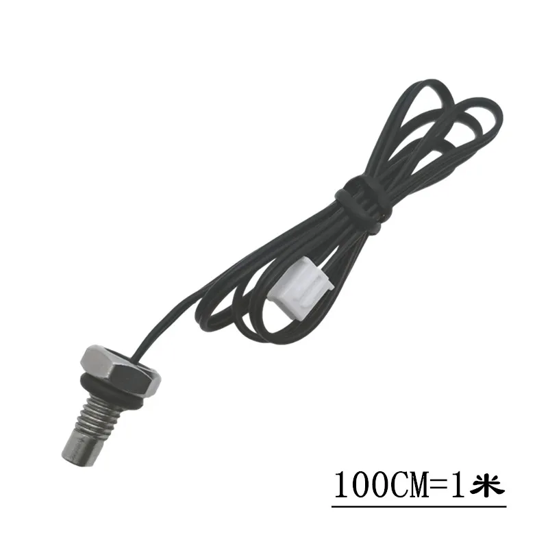 M6 thread temperature sensor 304 stainless steel probe 10K B3950 NTC thermistor 0.5/1m