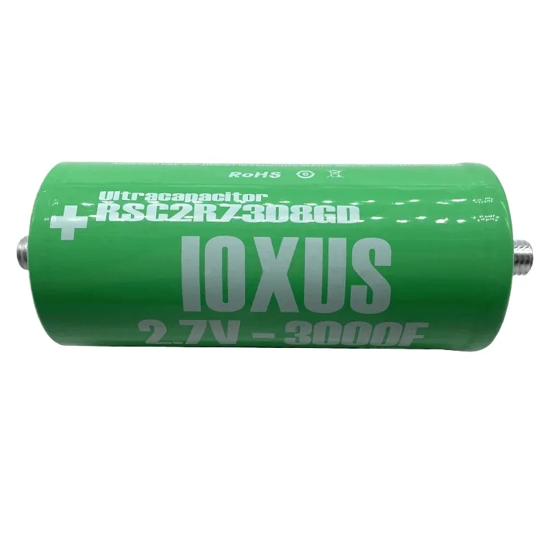 1PCS 10XUS Supercapacitor 2.7V3000F Super Farad Capacitor Large Current Ultracapcaitor Can Series Connection 16V500F*6 Module