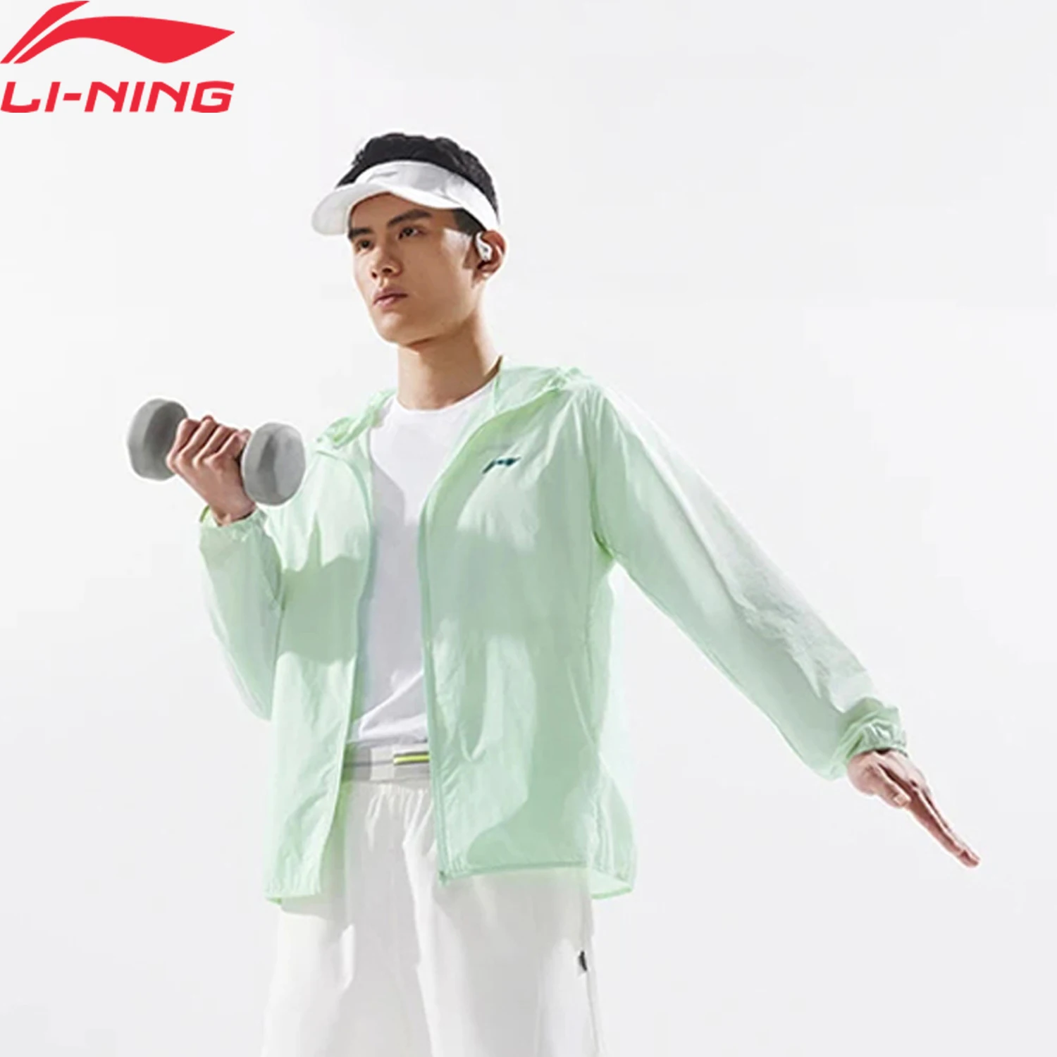 

Li-Ning Men Training Windbreaker AT DRY FREEZE Polyamide Regular Fit AT PROOF SMART Comfortable LiNing Fitness Coats AFDV261