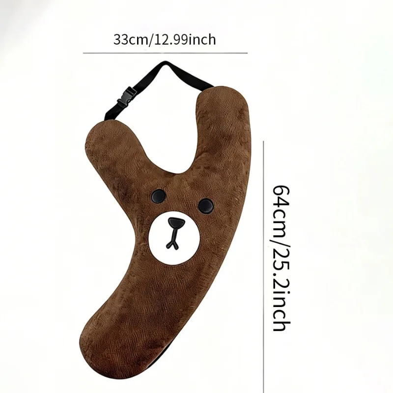 Children's Car Seat - Rear Seat Headrest Long-Distance Travel Pillow Rear Seat Headrest - Side Sleeping Neck Support Pillow