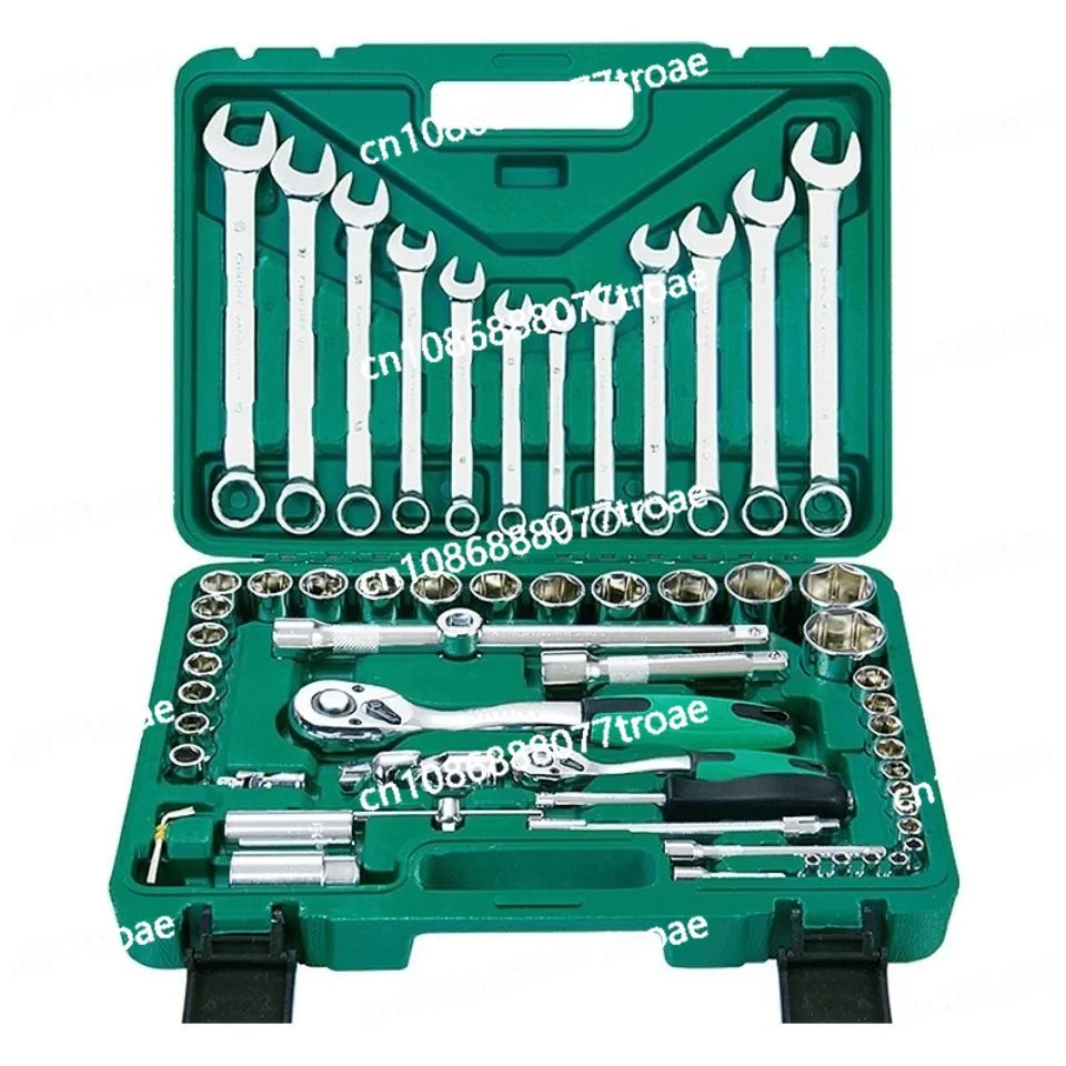 

61 piece wrench set, car repair tool set