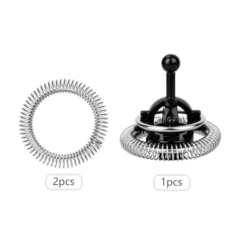 AT28-3Pcs Whisk & Spring Coils For Nespresso Aeroccino 3/4 / Plus,Milk Frother Replacement Parts Whisk Replacements