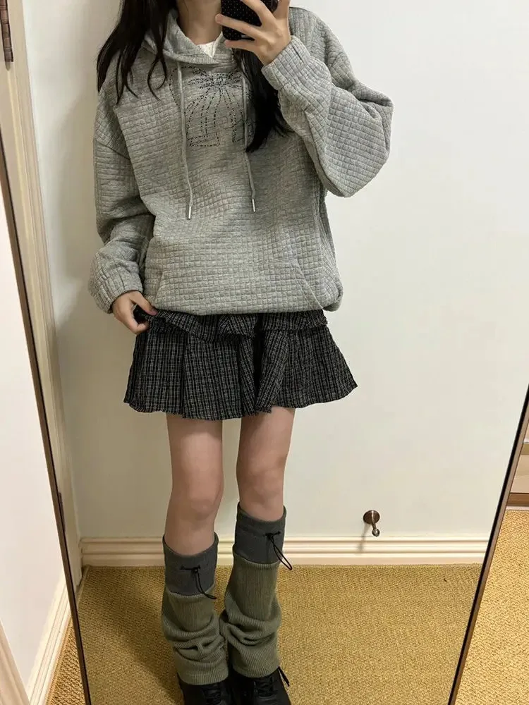 Japanese Mini Skirt For Women 2025 Faldas Mujer De Moda High Waist A-line Saia Fashion Sweet Jupe Summer Vintage Plaid Skirts