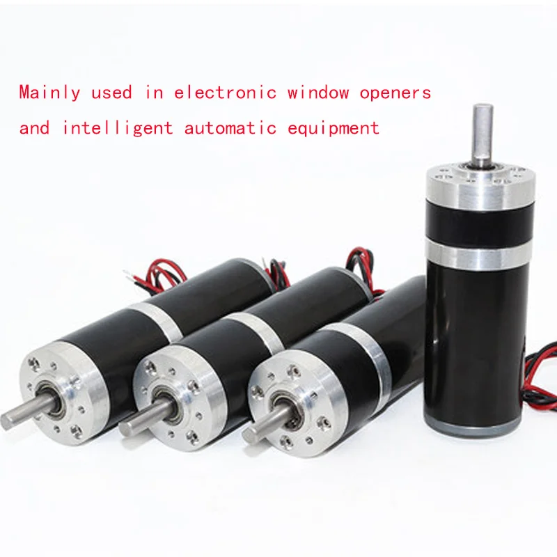 Miniature All-Metal Planetary Gear Motor With Brush Dc Low Speed With High Torque Used In Electronic Window Openers