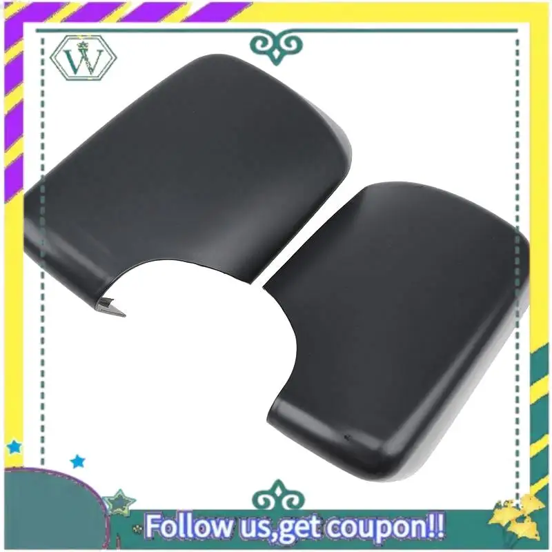 

Upgraded 1 Pair For -BMW E46 E39 1998-2005 Left+Right Side Rear View Mirror Cover Cap 51168238375 51168238376