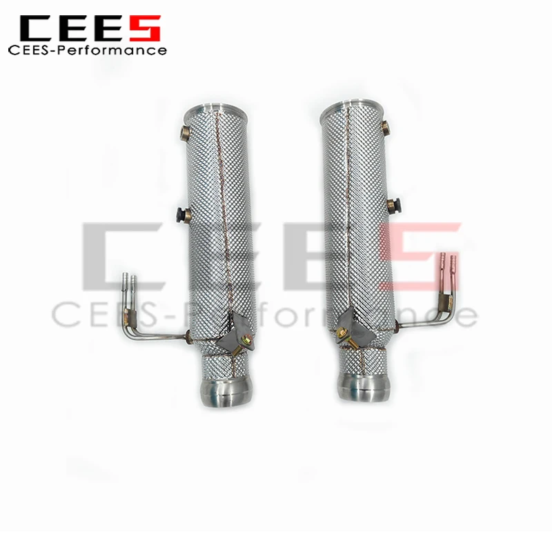 

cees Upgrade Stainless Steel Downpipe Free Flow Exhaust System for McLaren Artura (2021-2024) Racing Downpipe Exhaust