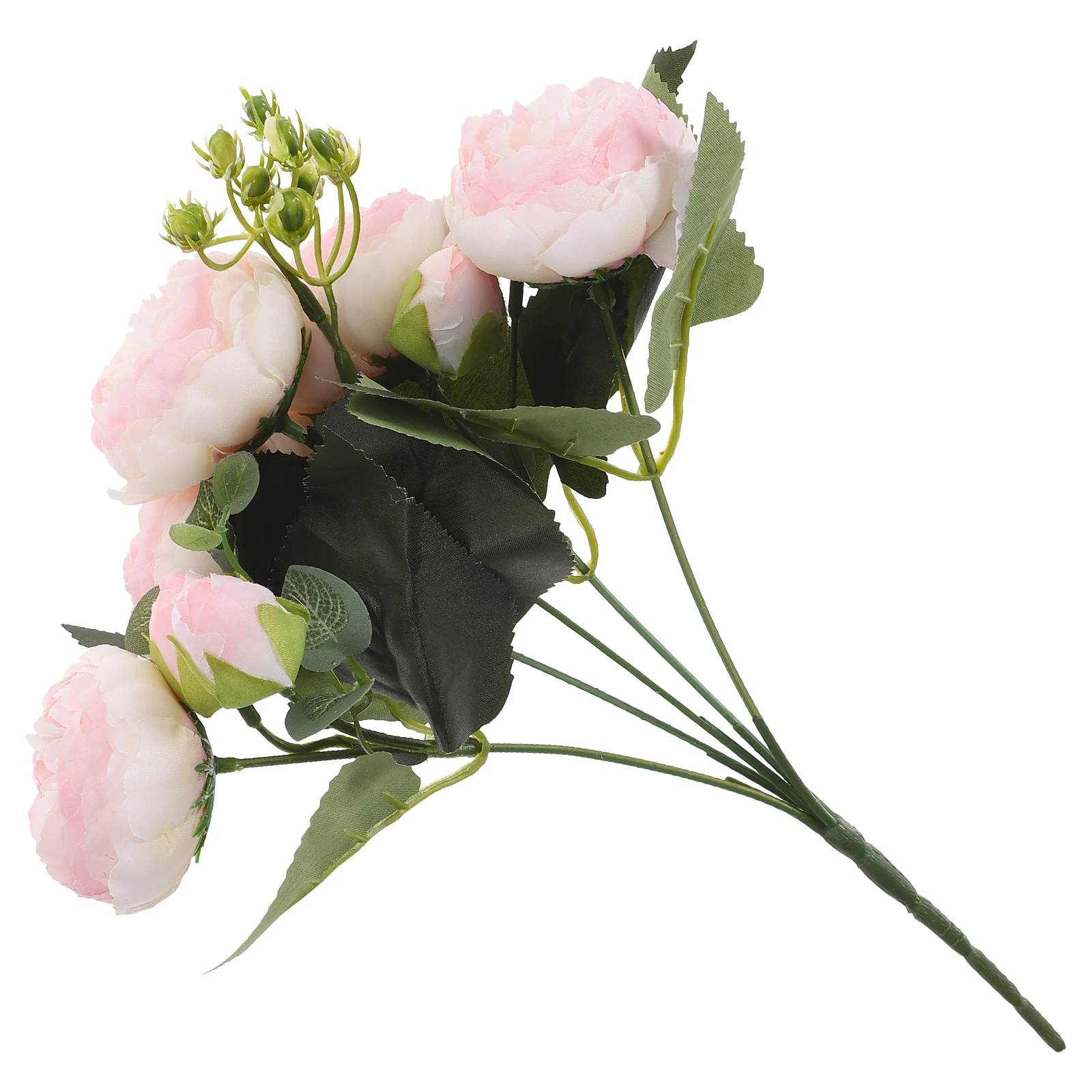 

Artificial Peony Silk Flower Simulation Bouquet Wedding Decoration DIY Home Party Romantic Floral Arrangement Artificial Flowers
