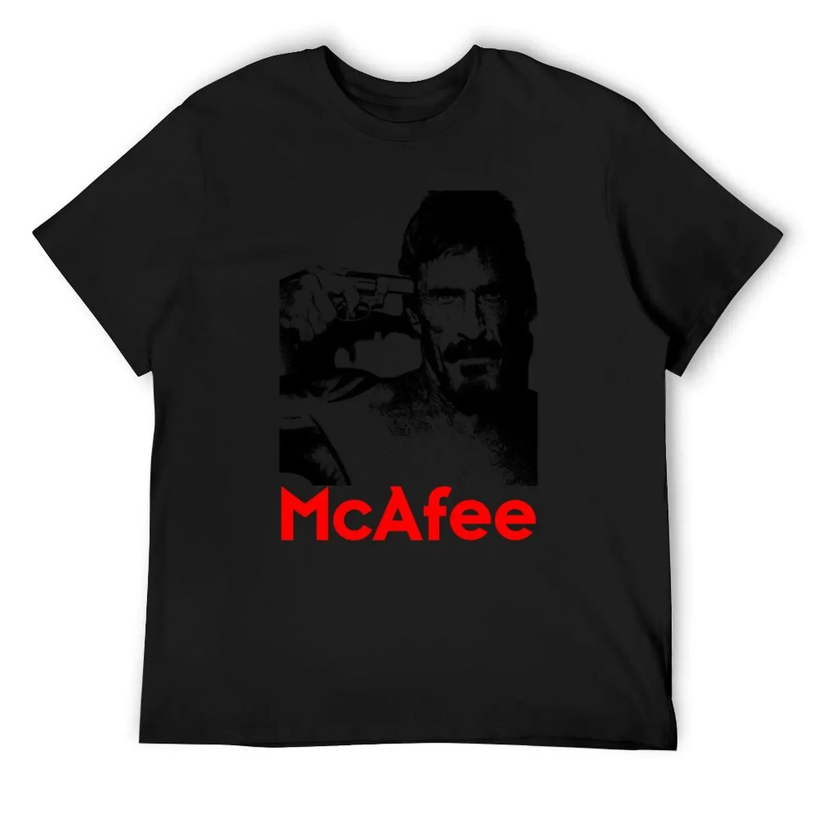 McAfee T-Shirt shirts graphic tee plus sizes animal prinfor boys cheap stuff Men's t-shirt