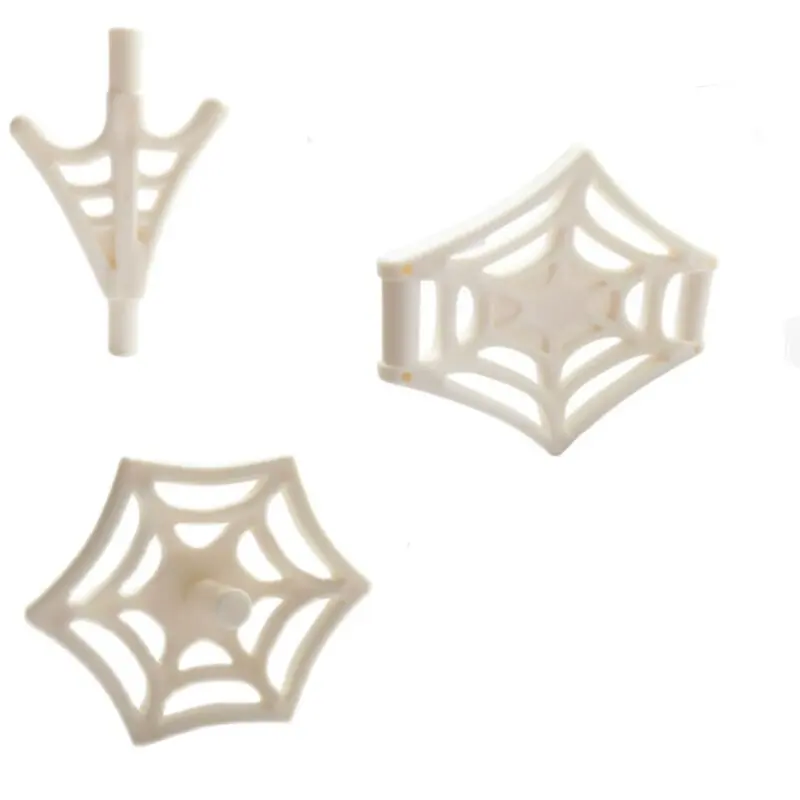 Small particle building block MOC 36083 a b c d e f spider web DIY assembly toy parts accessories