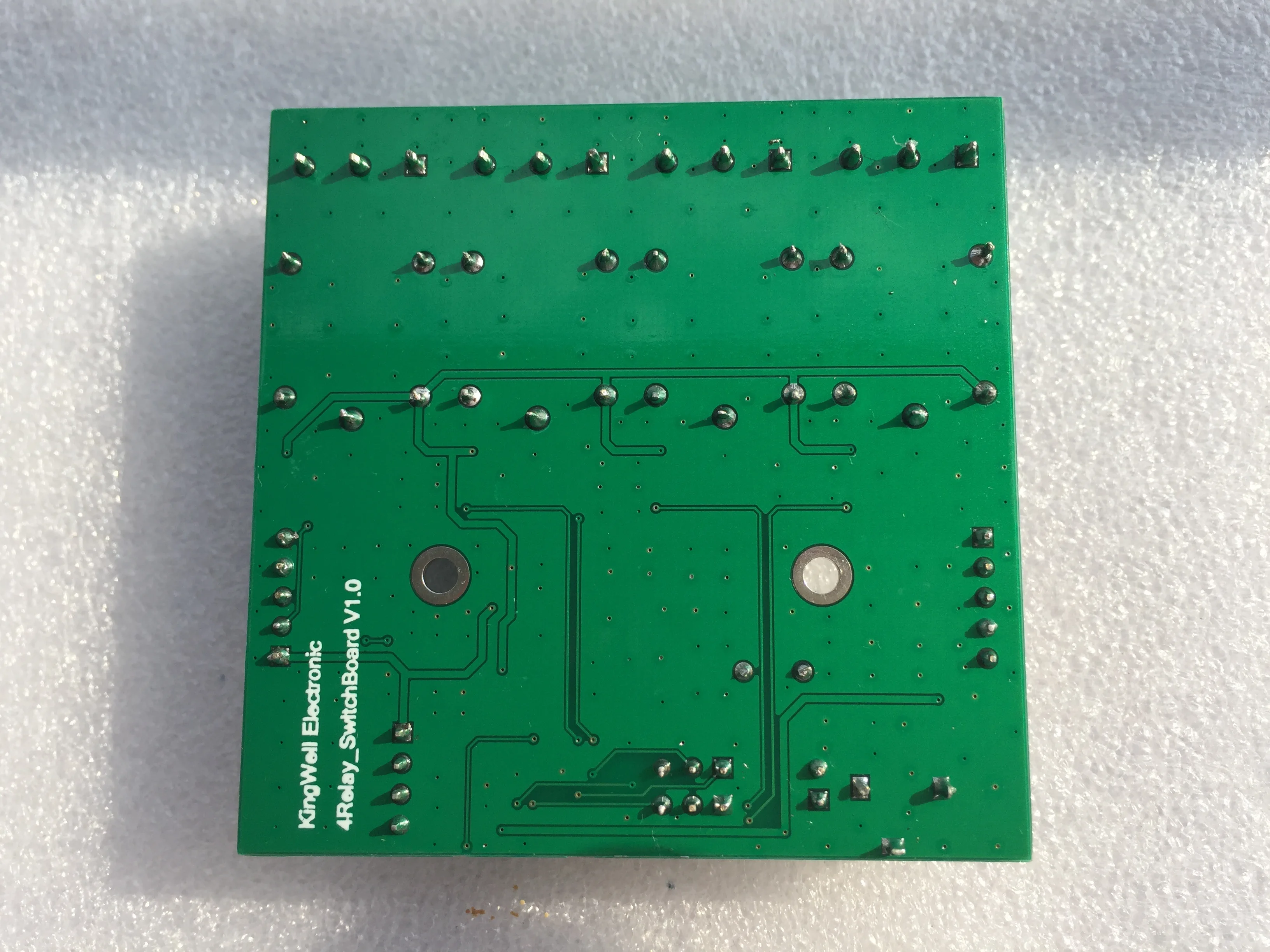 four way relay control board/STC11F02E development board