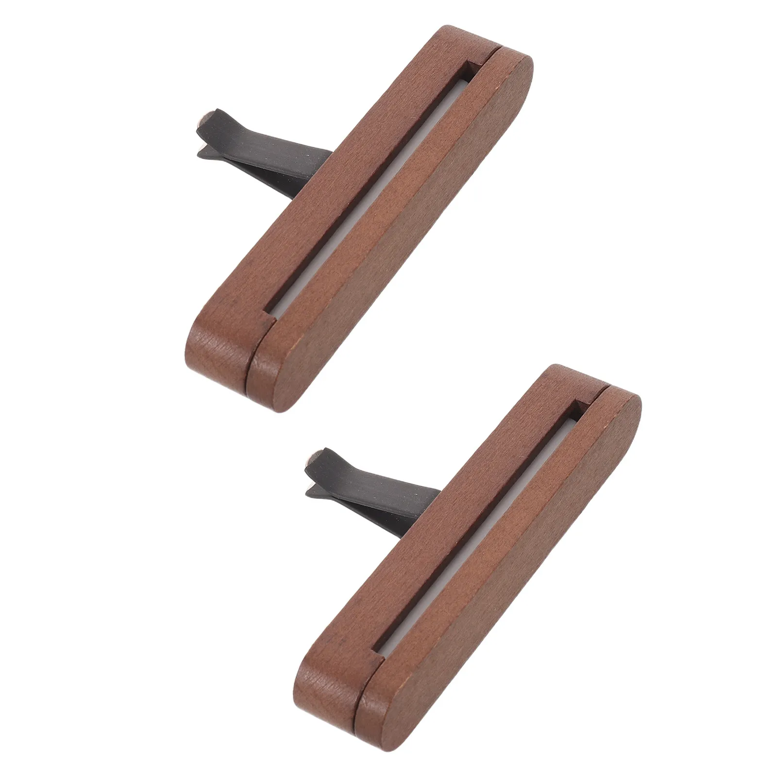 

1Set Car Aromatherapy Diffuser Vent Clip Natural Wood Essential Oil Scent Diffuser for Car Office Home with Replacement Cotton