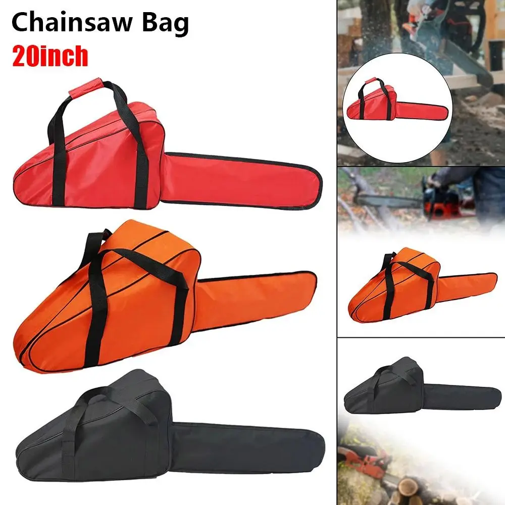 1Pcs Durable 20inch Chain Saw Bag Portable Waterproof Sawboard Bag Oxford Cloth Carrying Bag for Lumberjack Tool