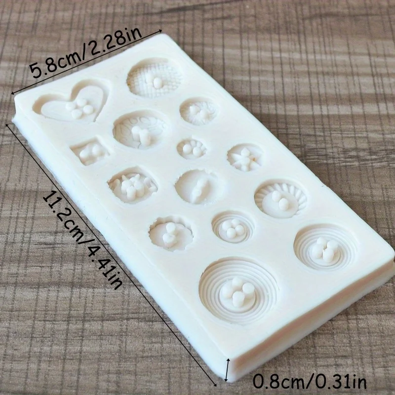 Buttons Shape Silicone Mold Si - Candle Making Tutorial ulasan dan harga