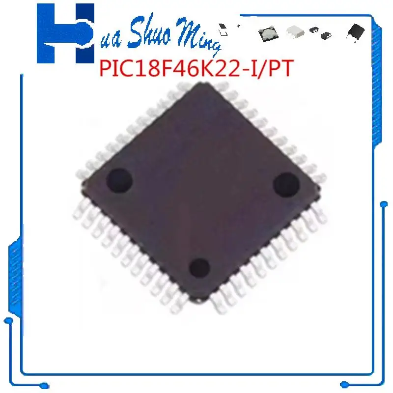 

1 шт./лот PIC18F46K22-I/PT PIC18F46K22 18F46K22 QFP44