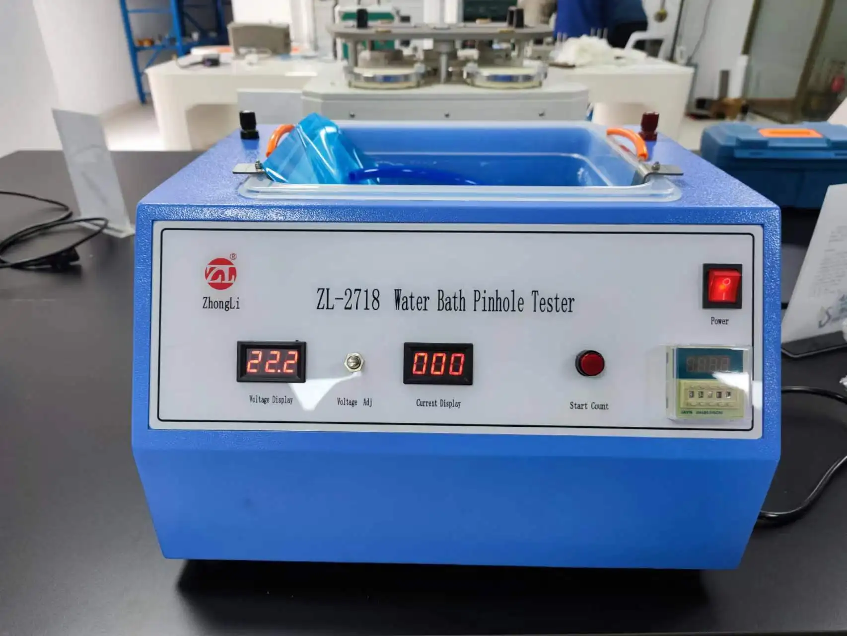 IEC60851-5 High Voltage Pinhole Testing Machine Salt Water Bath Pinhole Tester