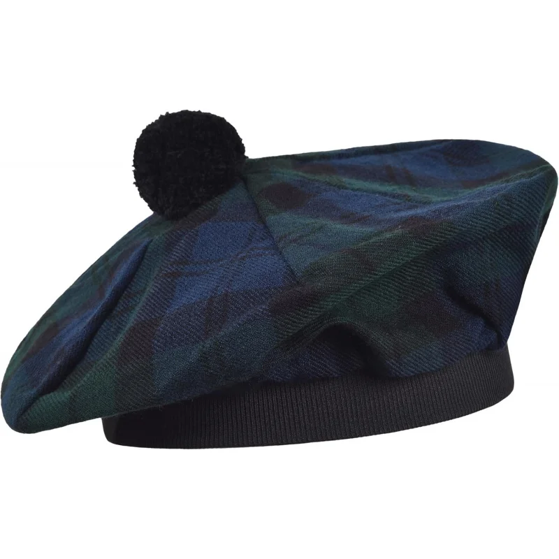 

Scottish Tam Hat Traditional Caps for Men
