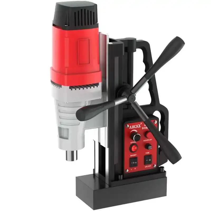Perceuse magnétique réversible 220V, perceuse d'établi, taraudeuse 0-330 tr/min M18