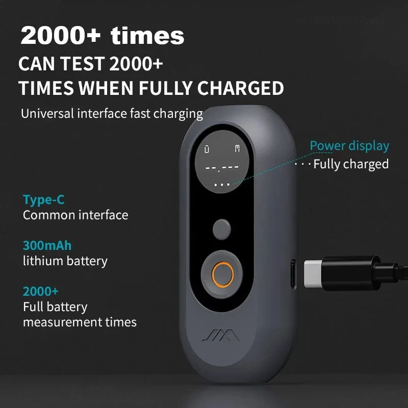 Imagem -04 - Xiaomi-jimihome Portátil Handheld Laser Range Finder em Medição Precisa Régua de Medição Infravermelha Instrumento Doméstico