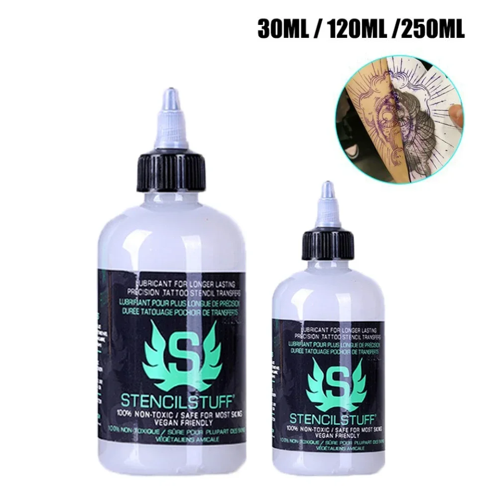 30/120/250ML Professional Tattoo Stencil Magic Gel Thermal Copier Tattoo Transfer Stuff Solution Cream Tattoo Ink Set