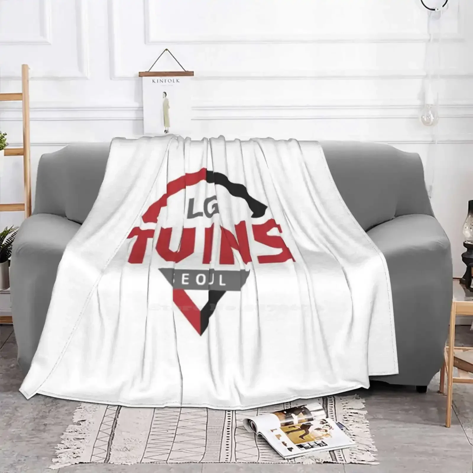 Untitled Super Warm Soft Blankets Throw On Sofa / Bed / Travel Lg Twins Seoul Hanwha Kbo Tigers Kiwoom Heroes Lotte  blankets