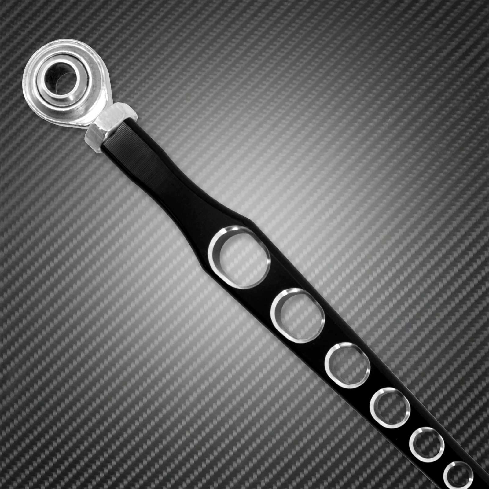 Motorcycle 6 Holes Black/Chrome Gear Shift Linkage Lever For Harley Touring Softail Dyna Wide Glide Trike Rod 1986-Later