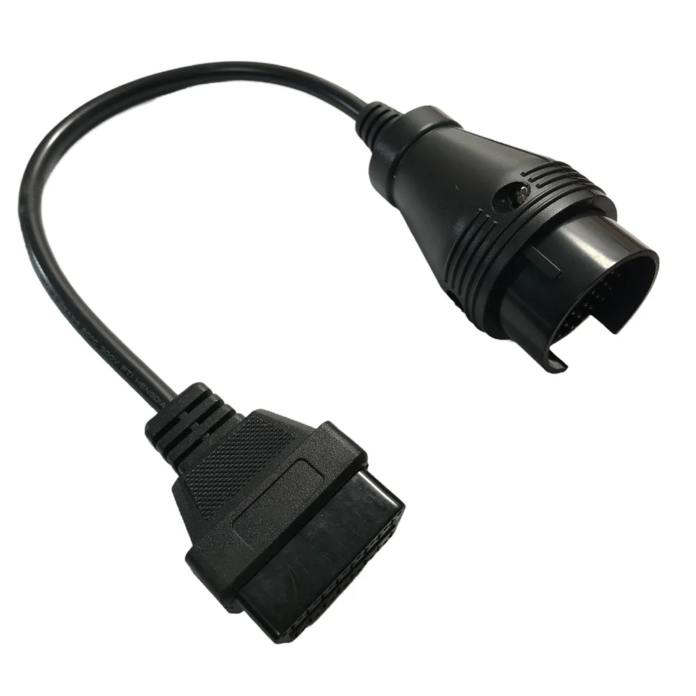 For Benz 38 Pin to 16 Pin Female to Male OBDII Connector OBD2 Scanner MB 38 Pin OBD Diagnostic Adapter