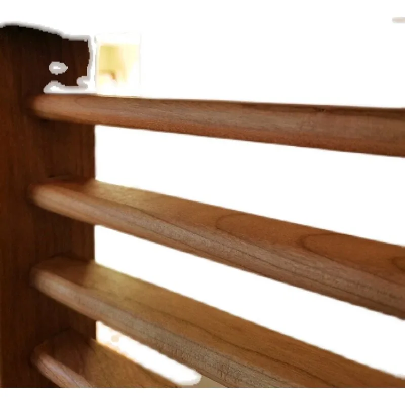 Japanese-style screen entry partition Nordic all-solid wood living room log porch