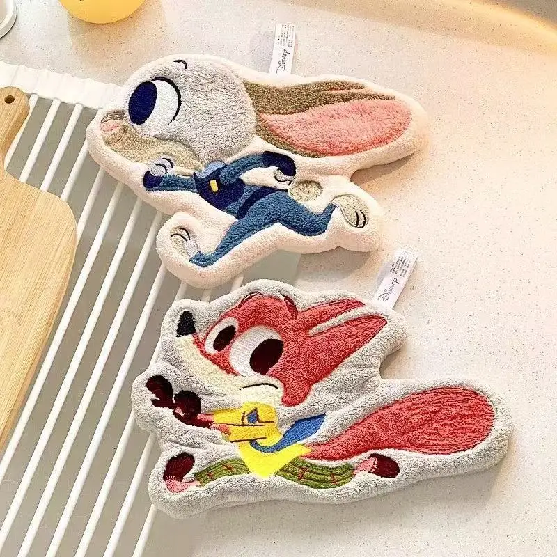 

Disney Hand Towel Quick Drying Towels Anime Cute Cartoon Kitchen Bathroom Home Absorbent Microfiber Hanging Towel Small Towels