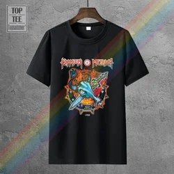 Camiseta de Korroziia para hombre, camisa de cuello redondo, Metella, Orden Satans, corrosión del Metal de Satán